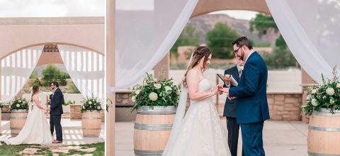 Joe & Laura | Two Rivers Winery Wedding | Amanda Matilda Photography